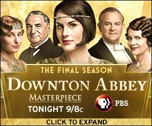 Downton Abbey: The Final Season auto-expanding HTML5 banner for PBS Masterpiece