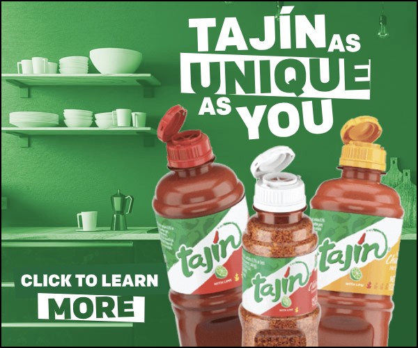 d expósito & Partners animated HTML5 banner for Tajín, served on The Trade Desk